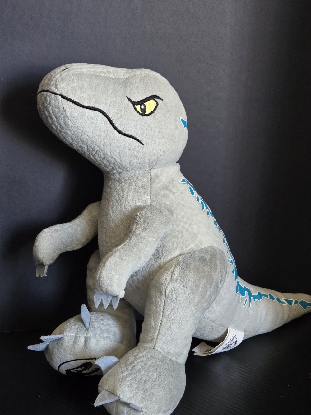 JURASSIC WORLD Blue the Raptor 12" Stuffed Plush DINOSAUR, 2023 Universal Studio